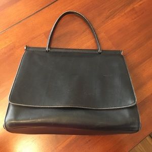 Vintage Black Coach Handbag